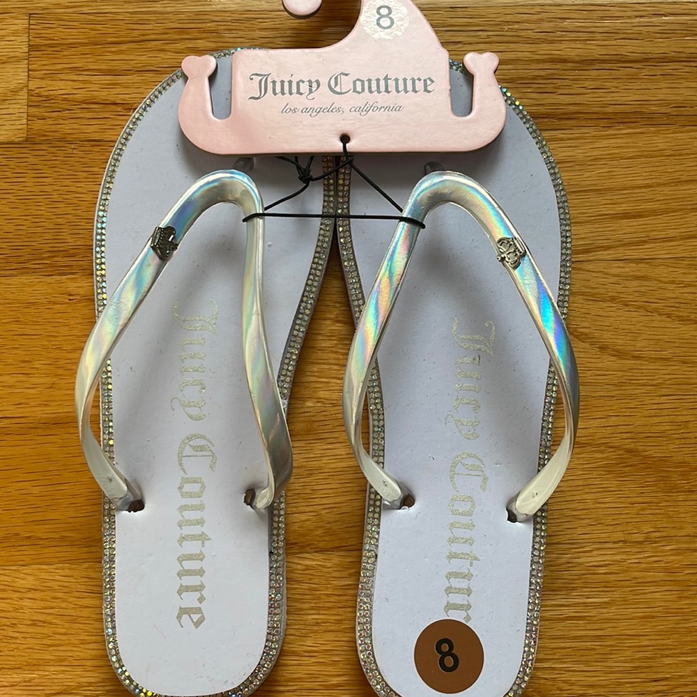 Juicy Couture flip flops